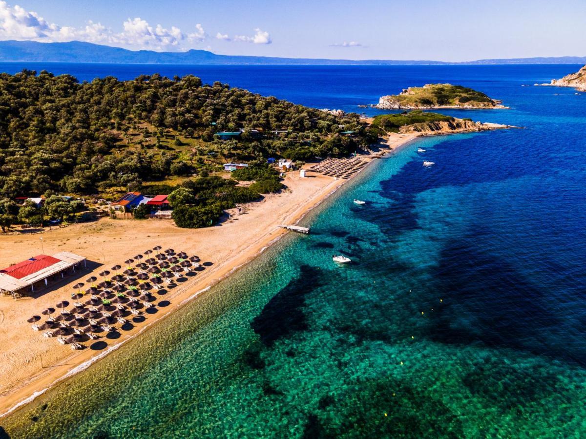 Helianthus Guesthouse Ammouliani Esterno foto