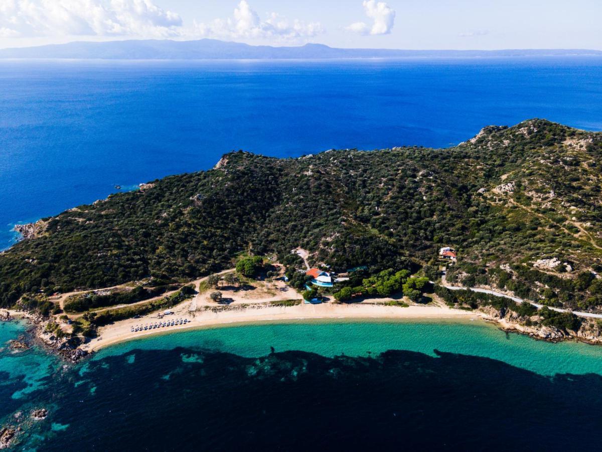 Helianthus Guesthouse Ammouliani Esterno foto