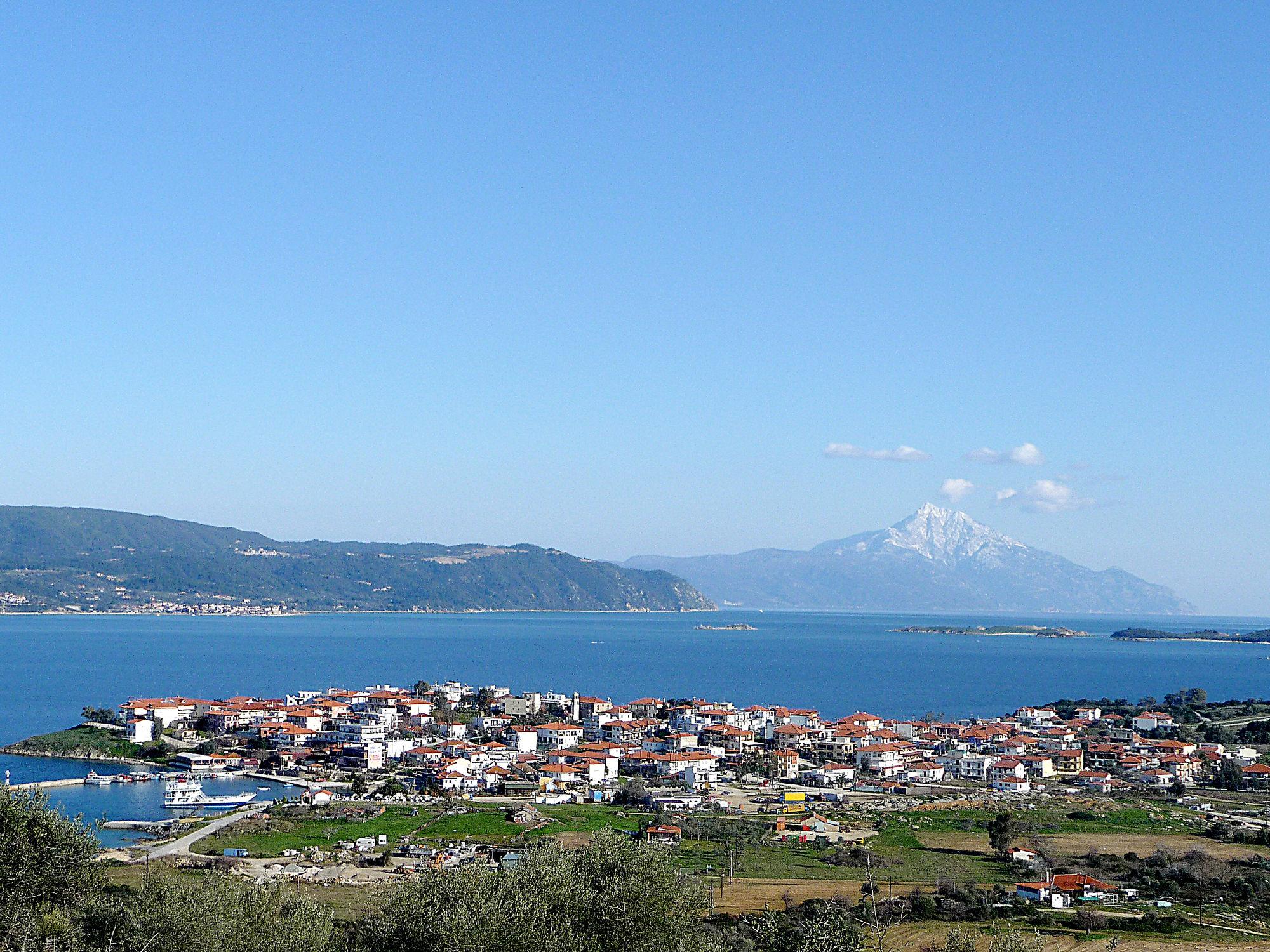 Helianthus Guesthouse Ammouliani Esterno foto